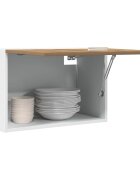 vidaXL Висящ шкаф "Lyon" дъб Artisan 60x31x40 см инженерно дърво