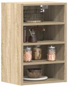 vidaXL Висящ шкаф "Рига" дъб сонома 40x295x60 см инженерно дърво