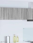 vidaXL Висящ шкаф Сив Сонома 80 x 31 x 40 см Инженерна дървесина