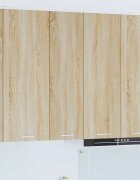 vidaXL Висящ шкаф Сонома дъб 30 x 31 x 100 см Инженерна дървесина