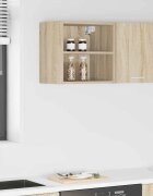 vidaXL Висящ шкаф Сонома дъб 40 x 295 x 40 см Инженерна дървесина