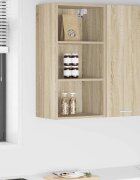 vidaXL Висящ шкаф Сонома дъб 40 x 295 x 80 см Инженерна дървесина