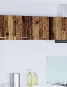 vidaXL Висящ шкаф Старо дърво 80 x 31 x 40 см Инженерна дървесина