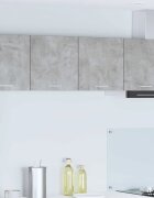 vidaXL Висящ шкаф Циментено сиво 80 x 31 x 40 см Инженерна дървесина