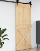 vidaXL Врата Cross NARVIK 95x210 см