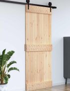 vidaXL Врата NARVIK 70 x 210 cm Натурално