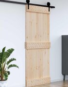 vidaXL Врата NARVIK 95 x 210 cm Натурално