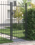 vidaXL Врата за ограда BOXTEL 103 x 250 см Прахово боядисана стомана