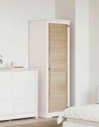 vidaXL Врата за шкаф с врата Натурално 170 x 495 см