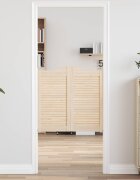 vidaXL Врати с люлеещо се отваряне 2 бр. 80 x 40 cm Натурално