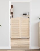 vidaXL Врати с люлеещо се отваряне 2 бр. 90 x 40 cm Натурално