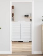 vidaXL Врати с люлеещо се отваряне 80 x 40 cm Масивна борова дървесина