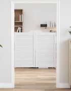 vidaXL Врати с люлеещо се отваряне 90 x 50 cm Масивна борова дървесина