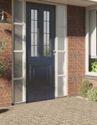 vidaXL Window Film Матов сив 23.6 in x 787.4 in PVC