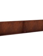 vidaXL Задържащи стени 2 бр. 100 x 12 x 30 см Кортенова стомана