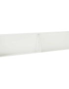 vidaXL Задържащи стени 2 бр. 100 x 12 x 50 см Стомана Бяло
