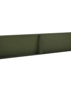 vidaXL Задържащи стени 2 бр. 100 x 12 x 50 см Стомана Маслиненозелено