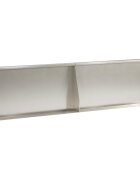 vidaXL Задържащи стени 2 бр. 80 x 12 x 30 см Неръждаема стомана