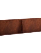 vidaXL Задържащи стени 2 бр. 80 x 12 x 40 см Кортенова стомана