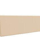 vidaXL Задна възглавница SOEST 100% полиестер Кремаво 120 x 20 x 40 см