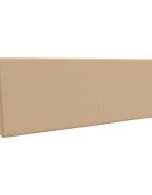 vidaXL Задна възглавница SOEST 100% полиестер Пясък 120 x 20 x 40 см