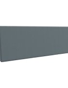 vidaXL Задна възглавница SOEST 100% полиестер Синьо 120 x 20 x 40 см
