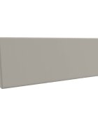 vidaXL Задна възглавница SOEST 100% полиестер Сиво 120 x 20 x 40 см
