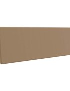 vidaXL Задна възглавница SOEST 100% полиестер Таупе 120 x 20 x 40 см