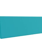 vidaXL Задна възглавница SOEST 100% полиестер Тюркоаз 120 x 20 x 40 см