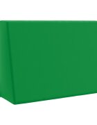 vidaXL Задна възглавница SOEST 100% полиестер Зелено 60 x 20 x 40 см