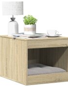 vidaXL Заграждение за котешка тоалетна 47x59x42 см инженерно дърво