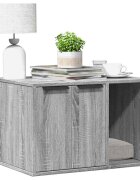 vidaXL Заграждение за котешка тоалетна 60x40x40 см инженерно дърво
