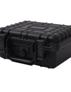 vidaXL Защитен куфар за оборудване 27 x 245 x 124 cм черен