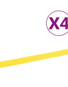 vidaXL Защитни рампи за кабели 4 бр 985 см жълти