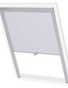 vidaXL Затъмняваща ролетна щора бяла M04/304 GGL и GGU