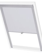 vidaXL Затъмняваща ролетна щора бяла MK06 GGL и GGU