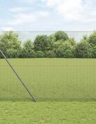 vidaXL Заварена мрежа ограда 5000 x 150 см Сив