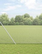 vidaXL Заварена мрежа ограда 5000 x 150 см Сребрист