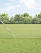 vidaXL Заварена мрежа с шипове 10 x 12 м Поцинкована стомана Мрежа