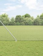 vidaXL Заварена мрежа с шипове 10 x 14 м Поцинкована стомана Мрежа