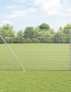 vidaXL Заварена мрежа с шипове 25 x 15 m Поцинкована стомана Мрежа