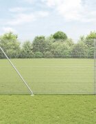vidaXL Заварена мрежа с шипове 25 x 16 м Поцинкована стомана Мрежа