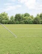 vidaXL Заварена мрежа с шипове 50 x 08 m Поцинкована стомана Мрежа