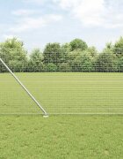 vidaXL Заварена мрежа с шипове 50 x 12 m Поцинкована стомана Мрежа