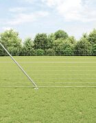 vidaXL Заварена мрежа с шипове 50 x 12 m Поцинкована стомана Мрежа