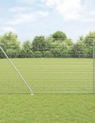 vidaXL Заварена мрежа с шипове 50 x 15 m Поцинкована стомана Мрежа