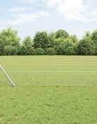vidaXL Заварена телена ограда за фиксиране на земята 25 x 06 м Мрежа