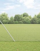 vidaXL Заварена телена ограда за фиксиране на земята 25 x 15 m Мрежа