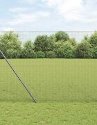 vidaXL Заварена телена ограда за фиксиране на земята 50 x 14 м