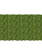 vidaXL Завеса за балкон с листа Зелен и жълт 200 x 100 cm